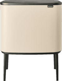 Brabantia Bo Touch Bin Prullenbak 3 x 11 liter Soft Beige