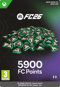 EA Sports FC 26 5900 FC Points Xbox Series X|S en Xbox One - Digitaal