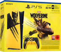 PlayStation 5 Slim Digital Edition + Wolverine Battle Yellow Limited Edition