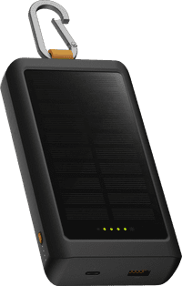Xtorm 20W Go2 Power Bank 10.000 mAh Solar & Light Zwart