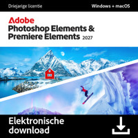 Adobe Photoshop & Premiere Elements 2027 3 Jaar - Digitaal