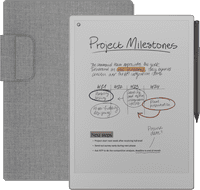 reMarkable Paper Pro + BlueBuilt Book Case Grijs