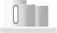 Sonos Beam Ultra Wit + Sonos Sub Mini + 2x Era 100 Wit