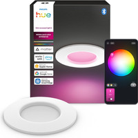 Philips Hue Inbouwspot Slim - White and Color - 90mm - Wit