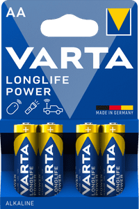 Varta Longlife Power AA Blister 4 stuks