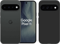 Google Pixel 11 256GB Zwart 5G + BlueBuilt Back Cover Zwart
