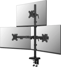 Neomounts NERO DS60-600BL2-1 Monitorarm Zwart