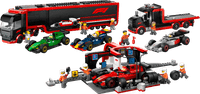 LEGO City F1 set 60445 + 60493 + 60443