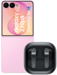 Samsung Galaxy Z Flip 8 256GB Roze 5G + Samsung Galaxy Buds4 Zwart