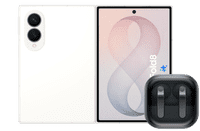Samsung Galaxy Z Fold 8 512GB Wit 5G + Samsung Galaxy Buds4 Pro Zwart