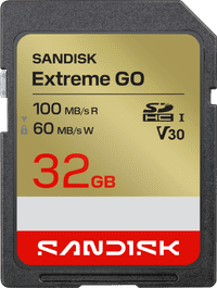 SANDISK Extreme GO SDHC 32GB 100MB/s