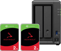Synology DS425+ + Seagate Ironwolf 2TB Duo Pack