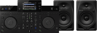 Alpha Theta XDJ-AN + Pioneer DJ DM-50D-BT Zwart