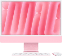 Apple iMac M6 (10 CPU / 10 GPU) 16GB/256GB Roze QWERTY