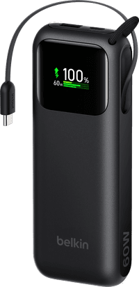 Belkin Powerbank 11.000 mAh met Snelladen 60 Watt Zwart