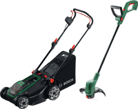 Bosch Rotak 18V2-43 (zonder accu) + Bosch Easygrasscut 18 (zonder accu)