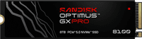 SANDISK Optimus GX PRO 8100 8TB Heatsink PCIe 5.0 NVMe SSD