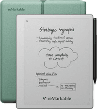 reMarkable Paper Pure met Sleeve Groen