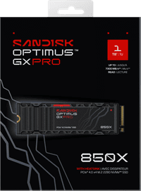 SANDISK Optimus GX PRO 850X 1TB Heatsink NVMe SSD