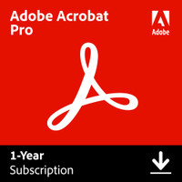 Adobe Acrobat Pro 1 Jaar - Digitaal