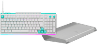 Logitech G512 X 98 Gaming Toetsenbord Qwerty Wit + Polssteun