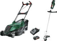 Bosch AdvancedRotak 36V-40-650 incl. 4,0 Ah Accu + AdvancedGrassCut 36V-33 (zonder accu)