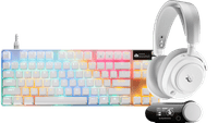 SteelSeries Arctis Nova Pro Omni Wit + Apex Pro TKL Gen 3 Qwerty Wit