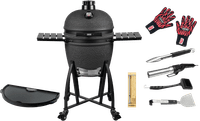 Grill Guru Prime Matte Black Large Masterpakket