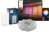 Philips Hue LED Light Curtain 1.35 x 2 meters + Dimmer