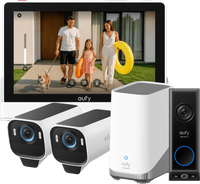 eufyCam S3 Pro Duo Pack + HomeBase 3 + Doorbell E340 + Smart Display E10