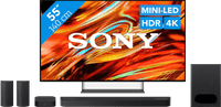 Sony Bravia 7 II True RGB 55" (2026) + Sony Bravia Theatre System 6 Zwart