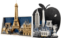 LEGO New York en Parijs Set 21066 + 21064