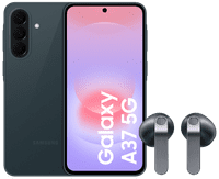 Samsung Galaxy A37 128GB Donkergroen 5G + Samsung Galaxy Buds4 Zwart