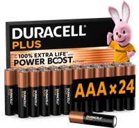 Duracell Plus AAA batterijen 24 stuks