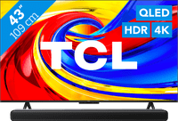 TCL 43" QLED P79L 4K (2026) + TCL S45H 2.0 Soundbar