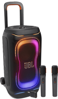 JBL Partybox 330 Zwart + JBL Draadloze Microfoonset
