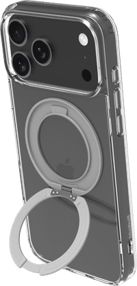 BlueBuilt Protective Back Cover met Standaard iPhone 18 Pro Max Transparant