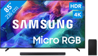 Samsung Micro RGB 85" R85H (2026) + Samsung HW-Q600H (2026)