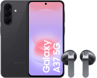 Samsung Galaxy A37 128GB Zwart 5G + Samsung Galaxy Buds4 Zwart