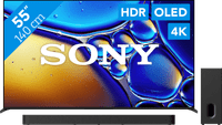 Sony Bravia 8 II 55" QD-OLED (2025) + Sony Bravia Theatre Bar 7 Zwart