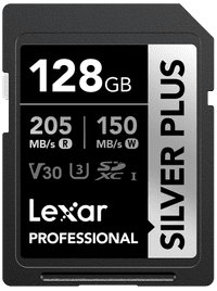 Lexar Professional SDXC Silver Plus 128GB 150MB/s