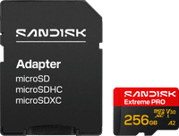 SANDISK Extreme PRO microSDXC 256GB 250MB/s