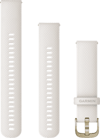 Garmin Siliconen Bandje Crème/Goud 20mm
