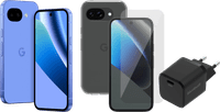 Google Pixel 10a 256GB Blauw 5G + Compleet Accessoirepakket