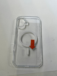 BlueBuilt Protective Back Cover met MagSafe iPhone 16 Plus Transparant