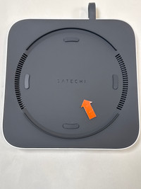 Satechi Aluminum Mac Mini Stand Hub Silver