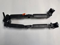 Neomounts NERO DS60-600BL2 Monitorarm Zwart