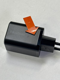 BlueBuilt Power Delivery Charger with USB-C Port 65W Black