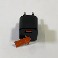 BlueBuilt Quick Charge Oplader met Usb A Poort 18W Zwart