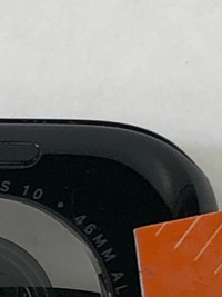 Apple Watch Series 10 46mm Zwart Sportband M/L